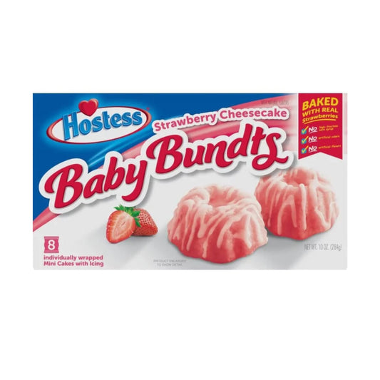 Hostess Baby Bundts Strawberry