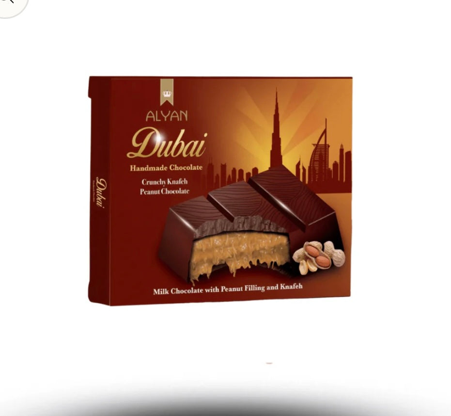 Alyan - Dubai Handmade Peanut Chocolate 100g