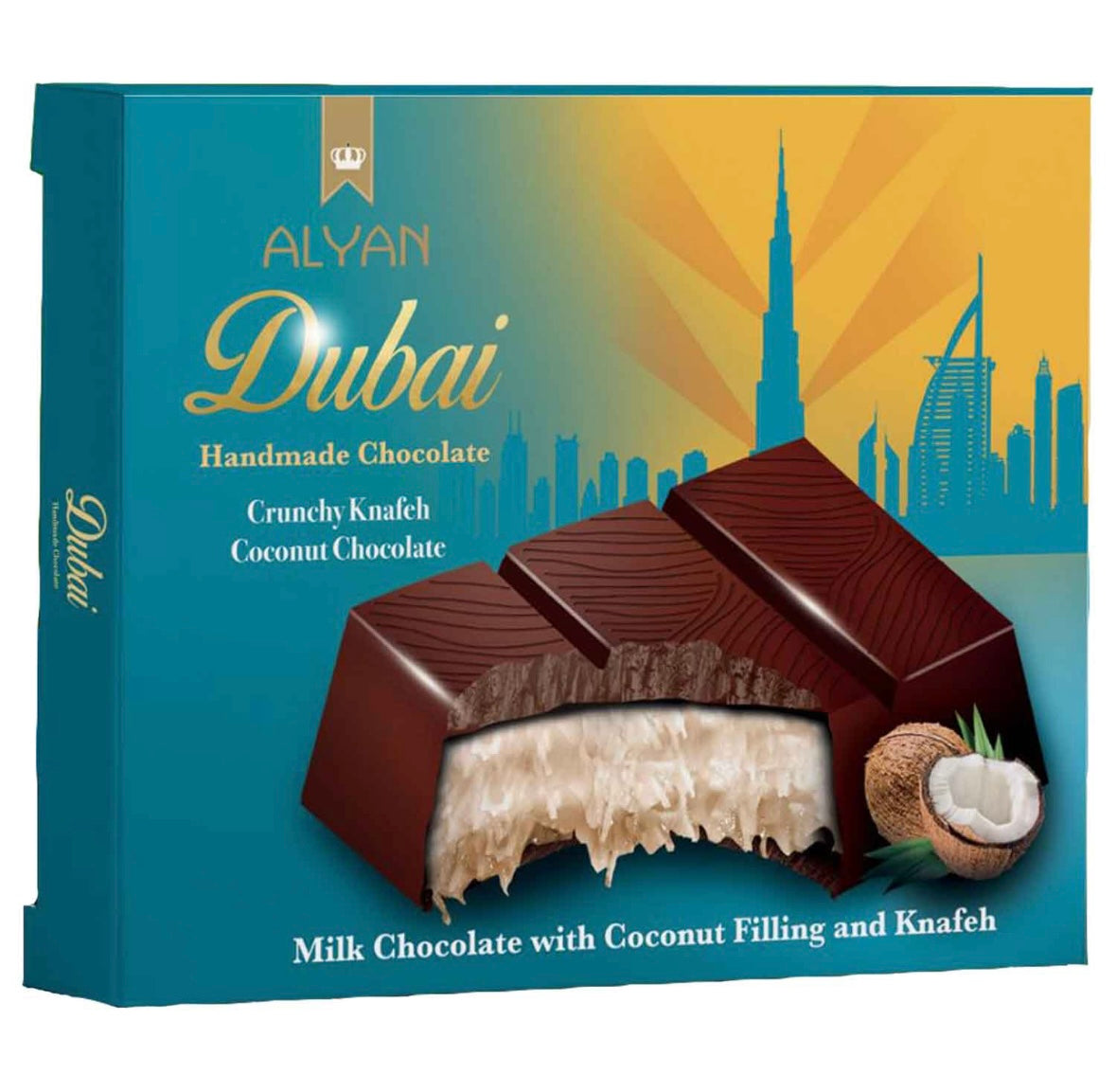 ALYAN DUBAI SCHOKOLADE KOKOS 100 G