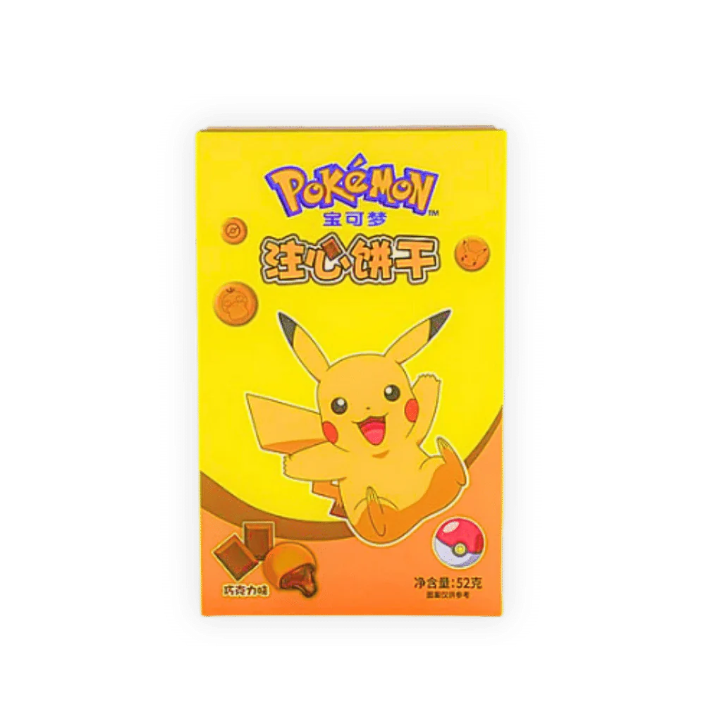 Pokémon Filled Cookies Chocolate Asia 52g