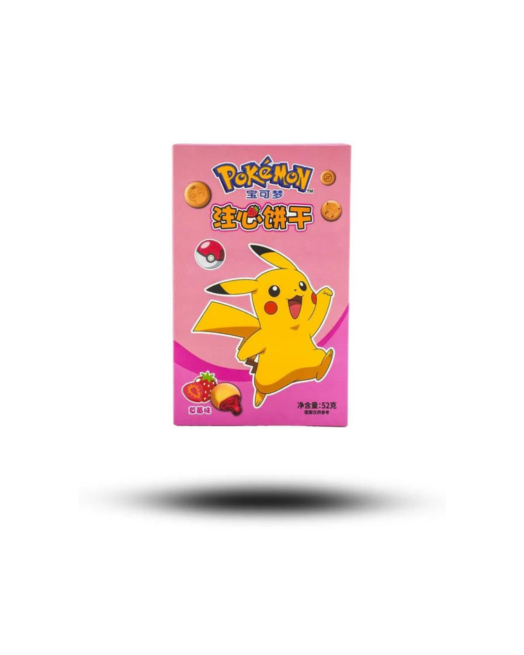 Pokémon Filled Cookies Strawberry Asia 52g