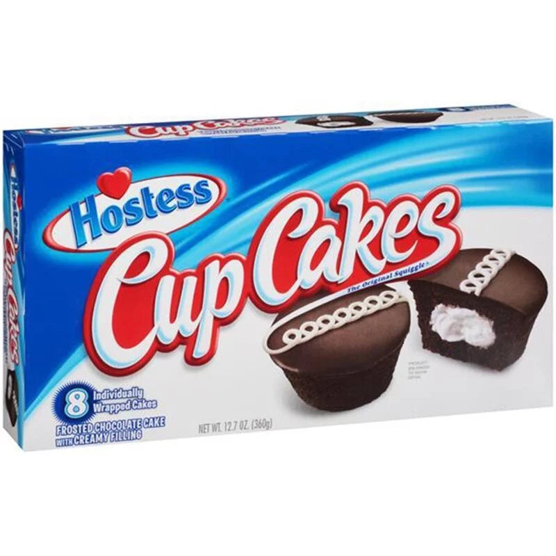 Hostess Cup Cakes Frosted Chocolate 360g