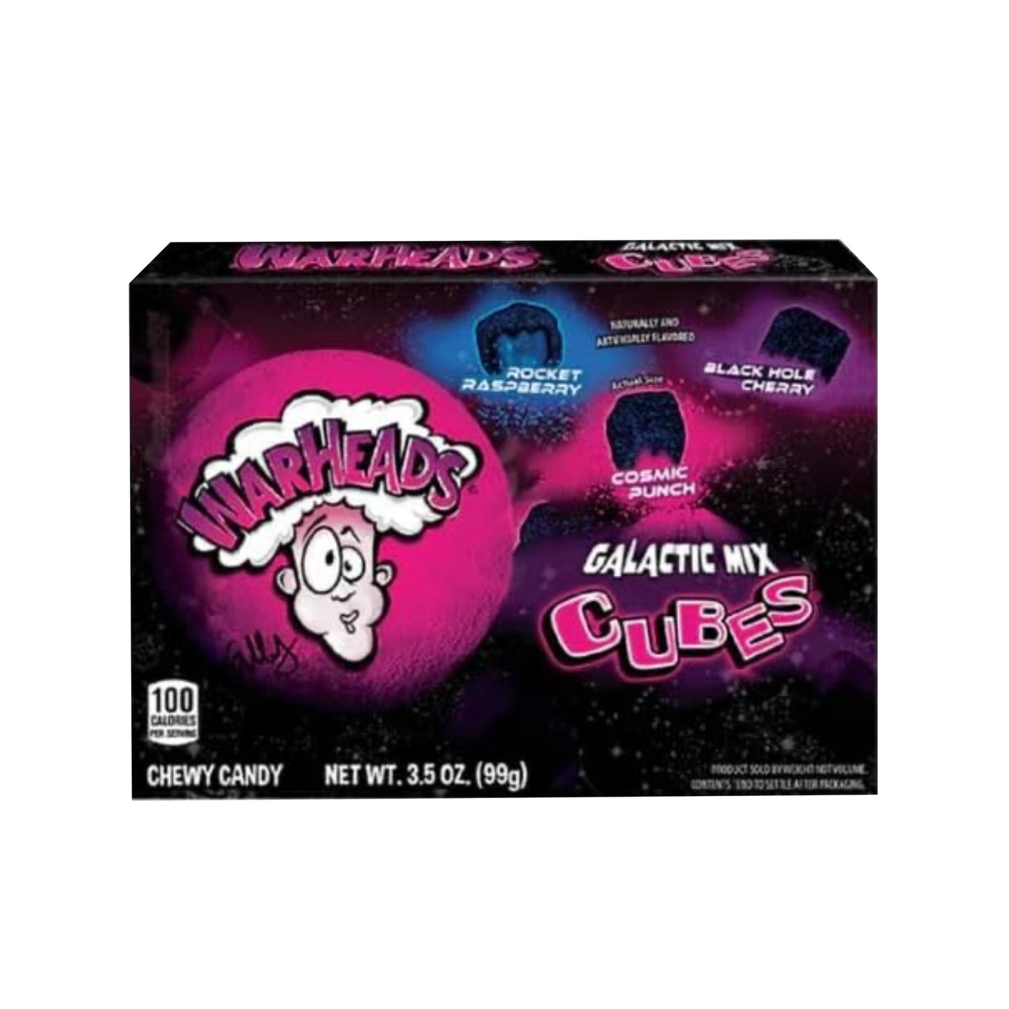 Warheads Galactic Cube 99g